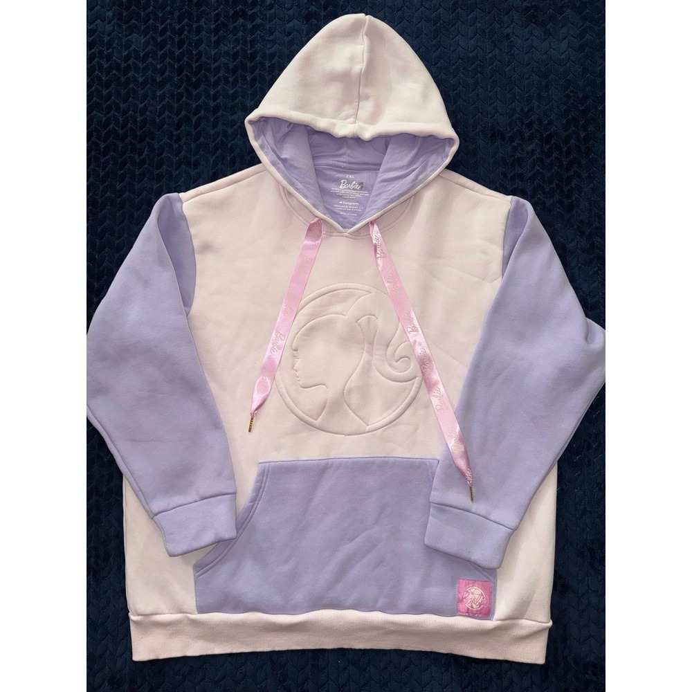 BARBIE Women's Pullover Hoodie The Movie Truck Tour 2023 Official Exclusive 2XL